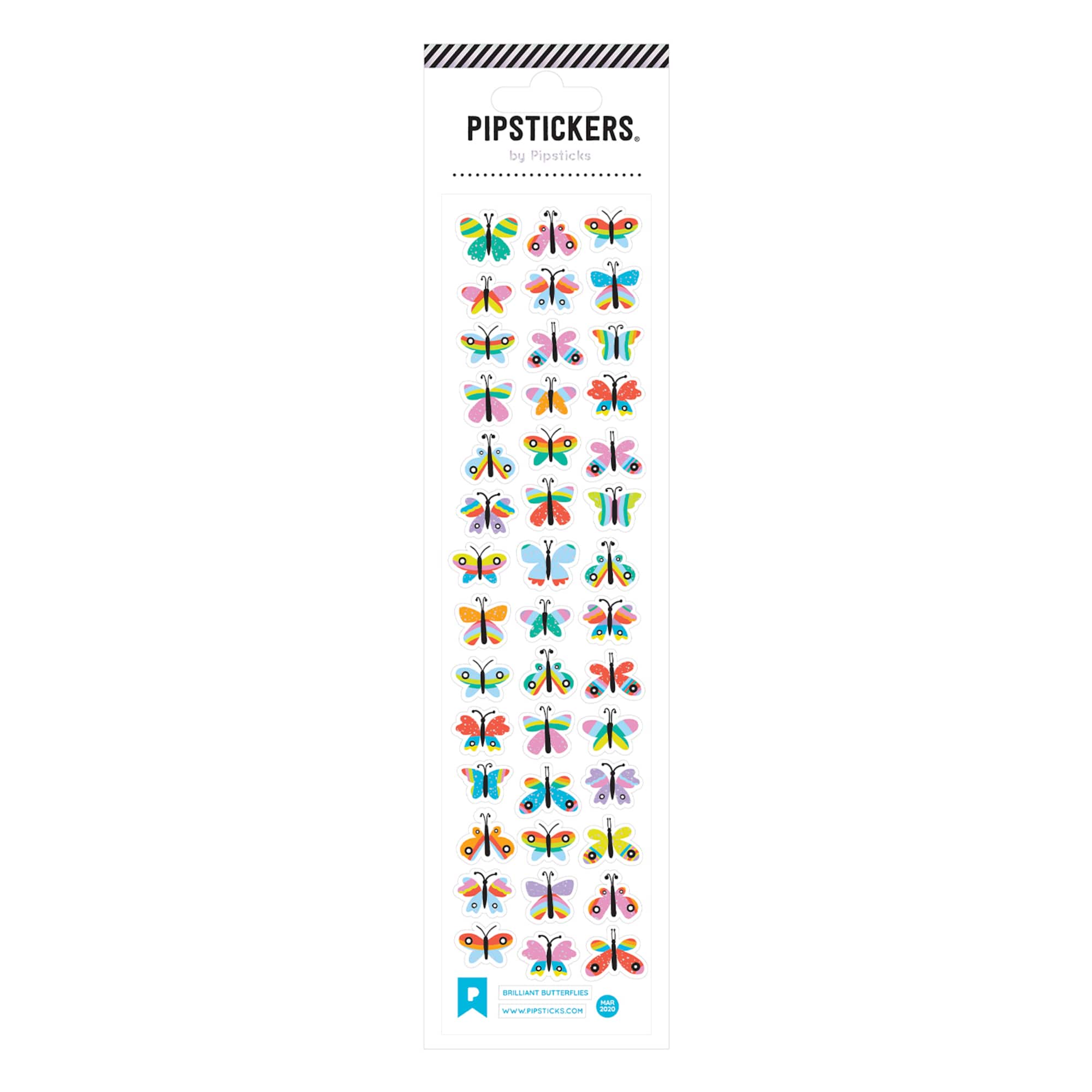 Pipstickers® Brilliant Butterflies Stickers